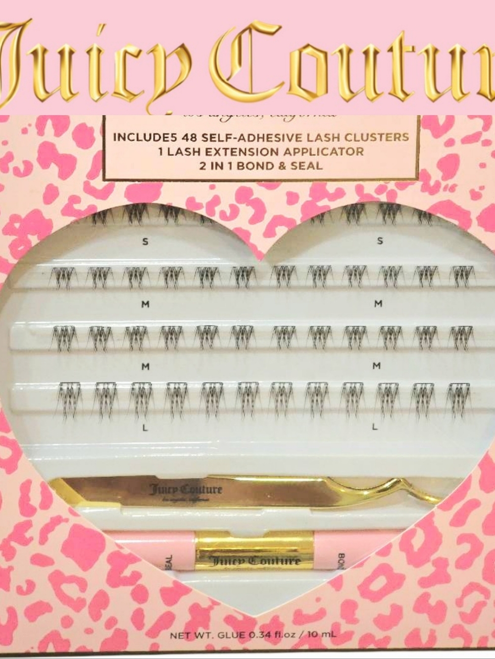Juicy Couture Self-Adhesive Lash Cluster Set